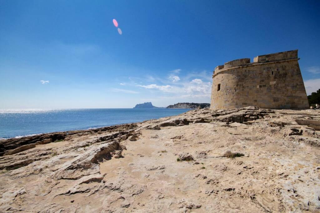 Bear Holiday - Apartment Beau With Sea View In Moraira Near The Beach מראה חיצוני תמונה